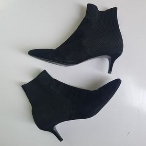 Black Sock Booties Steven by Steve Madden